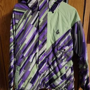 Purple Volcom Snowboard/Ski Jacket
